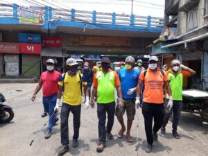 Plastic Cleaning, Sanatisation & Oxigen Support Programme:2020