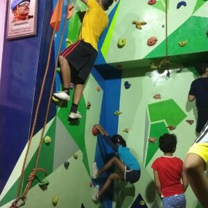 Sport (Artificial Rock Wall) Climbing by Sonarpur Arohi