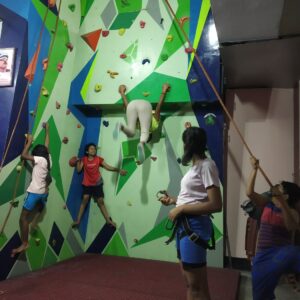 Sport (Artificial Rock Wall) Climbing by Sonarpur Arohi