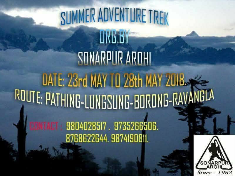 26th Summer Adventure Trek 2018