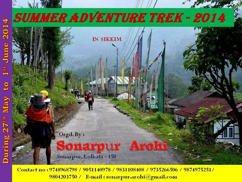 22nd Summer Adventure trek 2014